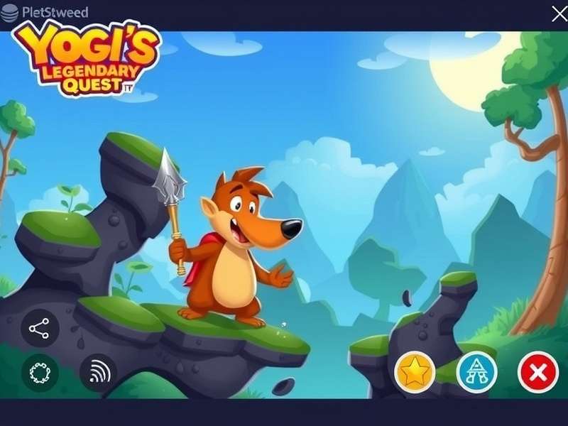 Yogi's Legendary Quest Download Screen